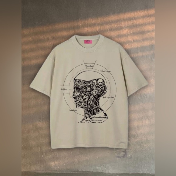 Copes x Slug Christ GOTHBOICLIQUE Anatomy of a Schizophrenic God T-Shirt GBC art - Picture 9 of 9